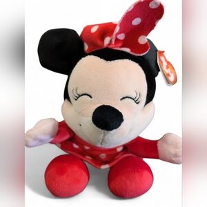 NWT DISNEY  TY BEANIE BABIES MINNIE MOUSE STUFFED PLUSH TOY